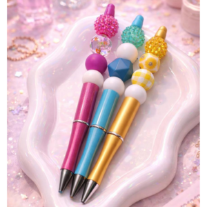 Crystal Charm Beadable Pen