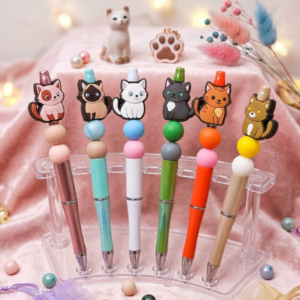 Kitty Friends Beadable Pen