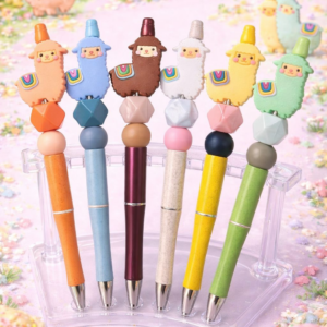 Cute Alpaca Beadable Pen