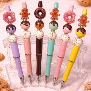 Donut & Gingerbread Beadable Pen