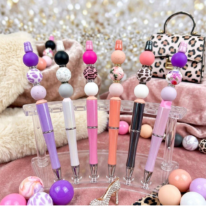 Leopard Accent Beadable Pen