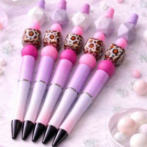 Leopard Print Beadable Pen