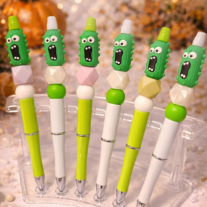 Green Monster Beadable Pen