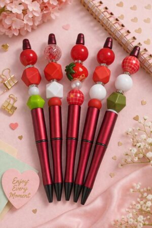 Berry Blossom Beadable Pen