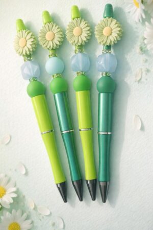 Mint Crystal Beadable Pen