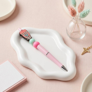 Iced Coffee Cup Beadable Pen