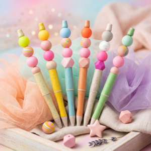 Pastel Bubble Beadable Pen